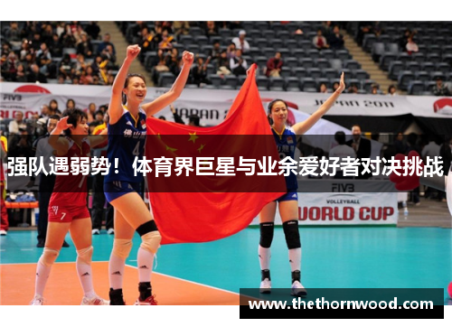 强队遇弱势！体育界巨星与业余爱好者对决挑战